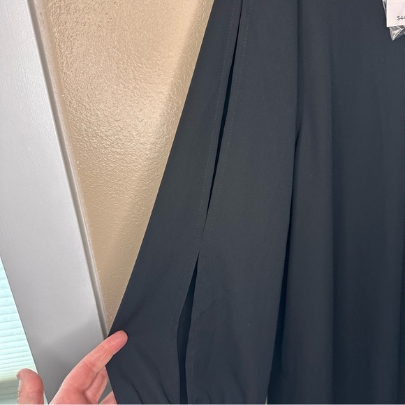 NWT Maurices Elegant Split Sleeve Black Dress Size 4X - Picture 4 of 8